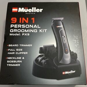 Mueller Austria 9 in 1 Personal Grooming Kit